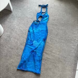 Farai London Blue Maxi Dress